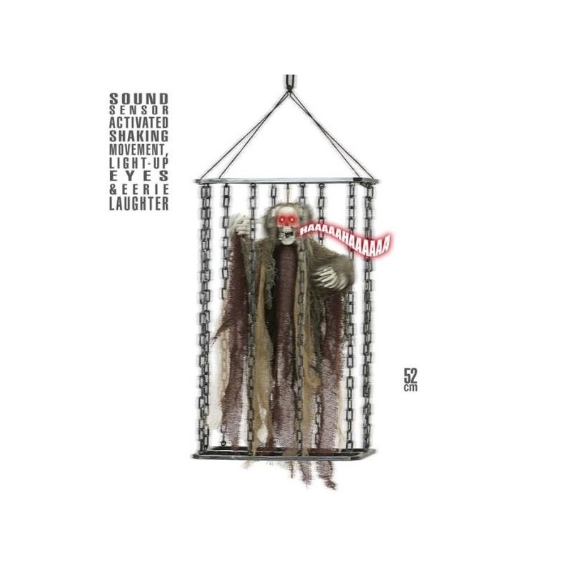 GRIM REAPER ANIMADO EN JAULA