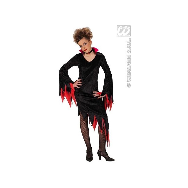 DISFRAZ DE VAMPIRESA DARK INFANTIL