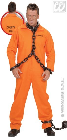 Disfraz de Presa Guantánamo para adulta