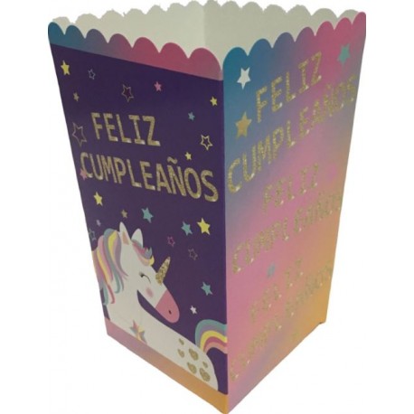 CAJA PALOMITAS UNICORNIO