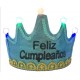 DIADEMA CORONA FELIZ CUMPLEAÑOS CON LUZ