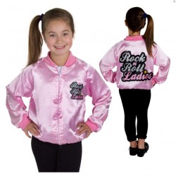 CHAQUETA ROCK AND ROLL PINK LADY INFANTIL