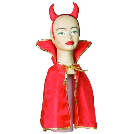 CAPA Y CUERNOS DIABLO
