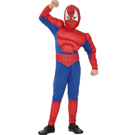 DISFRAZ HOMBRE ARAÑA MUSCULOSO INFANTIL