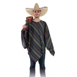 PONCHO MEJICANO ADULTO