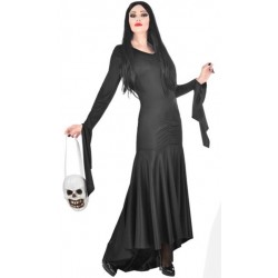 DISFRAZ DE MORTICIA