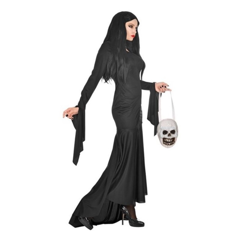 DISFRAZ DE MORTICIA