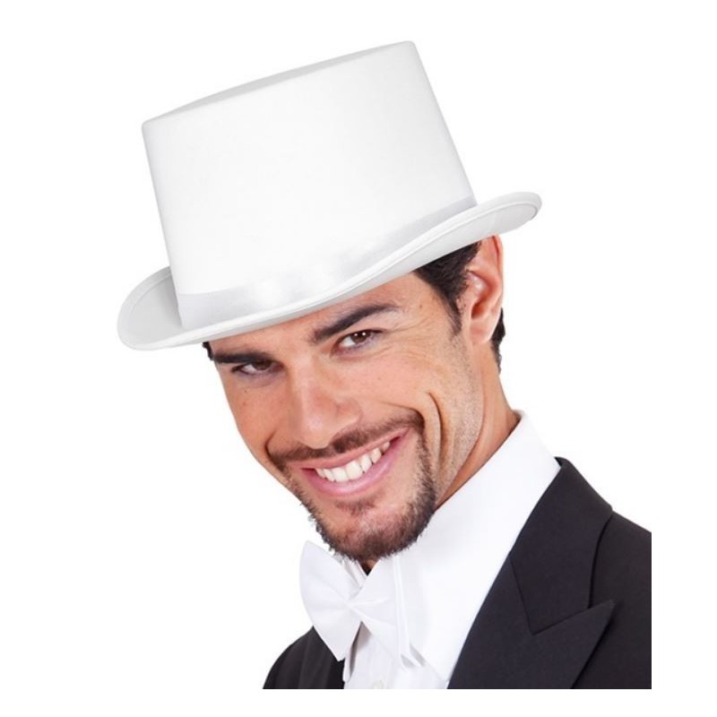 SOMBRERO DE COPA GRAN GALA BLANCO