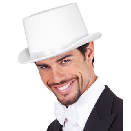 SOMBRERO DE COPA GRAN GALA BLANCO