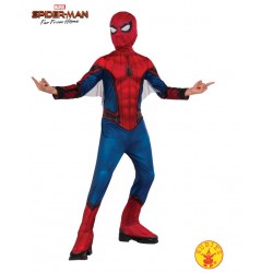 DISFRAZ DE SPIDERMAN ROJO Y AZUL INFANTIL