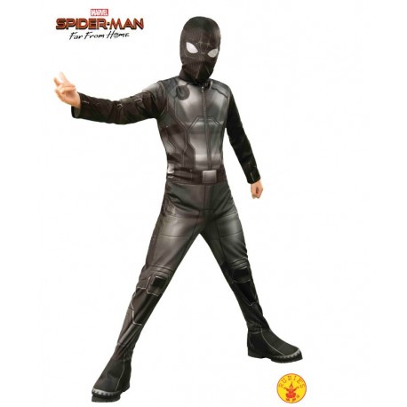 DISFRAZ DE SPIDERMAN NEGRO INFANTIL 