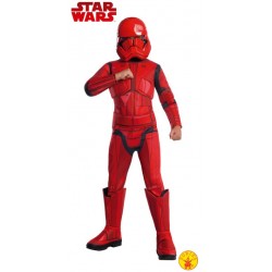 DISFRAZ DE STORMTROOPER ROJO EP9 PREMIUN INFANTIL 