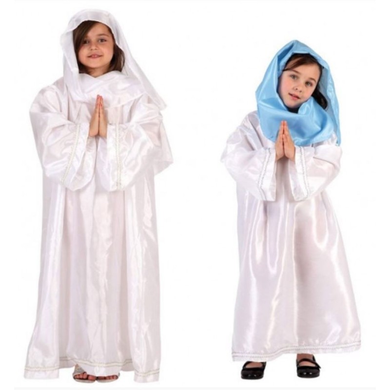 DISFRAZ DE VIRGEN MARÍA NIÑA