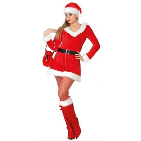 DISFRAZ DE MAMÁ NOEL ADULTO