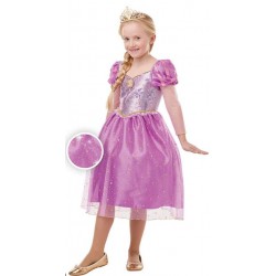 DISFRAZ DE RAPUNZEL GLITTER INFANTIL