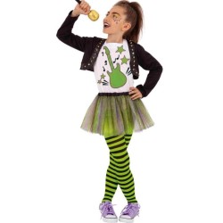 DISFRAZ DE ROCKERA POP INFANTIL  2