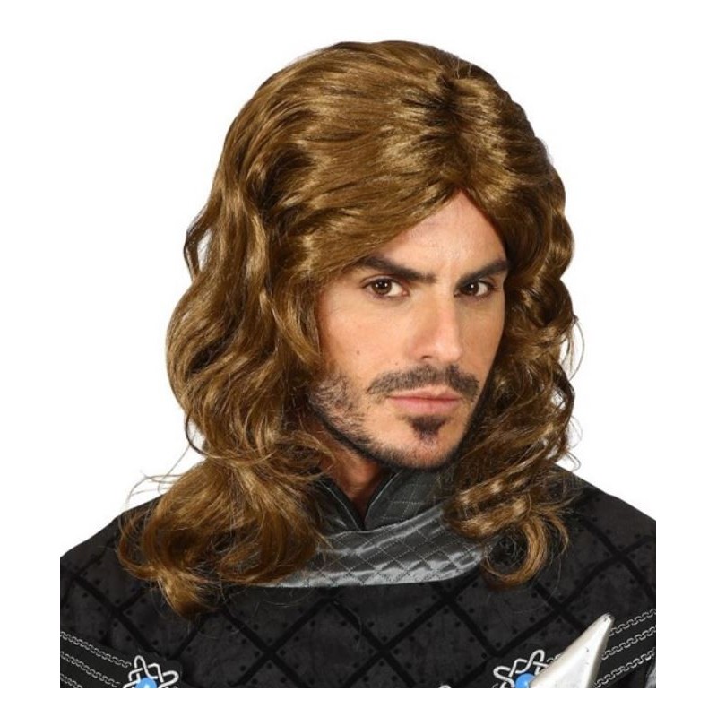 PELUCA CABALLERO MEDIEVAL
