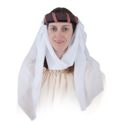 TOCADO MEDIEVAL CON VELO 2