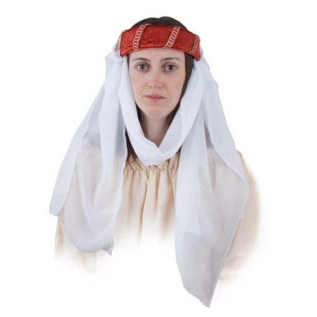TOCADO MEDIEVAL CON VELO