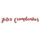 LETRAS METALIZADAS FELIZ CUMPLEAÑOS