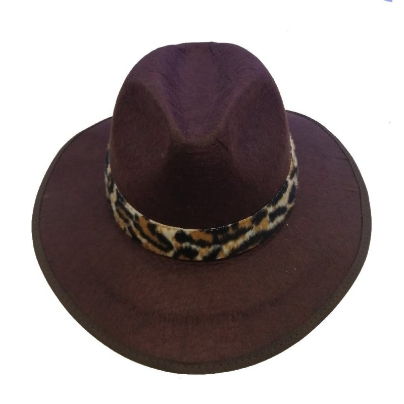 SOMBRERO INDIANA LEOPARDO