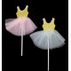 ADORNO PARA TARTAS VESTIDO BALLET