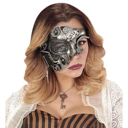 CARETA MEDIA CARA STEAMPUNK 