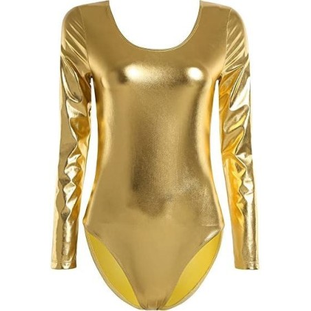 MAILLOT BRILLO MANGA LARGA ADULTO