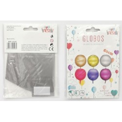 GLOBO FOIL REDONDO LISO 2