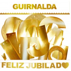 GUIRNALDA "FELIZ JUBILADO"