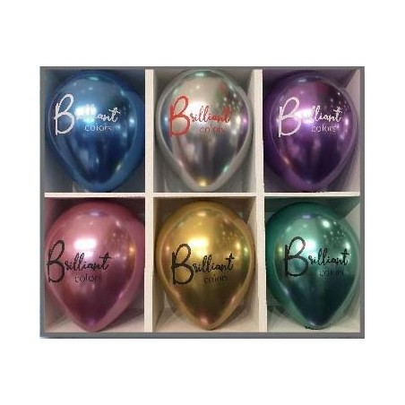 GLOBOS LÁTEX BRILLIANT 50 UND