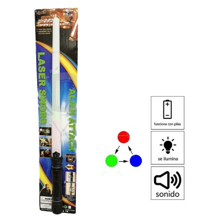 ESPADA LÁSER CON LUZ Y SONIDO