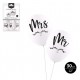 GLOBOS DECORADOS "MR & MRS" SURTIDOS