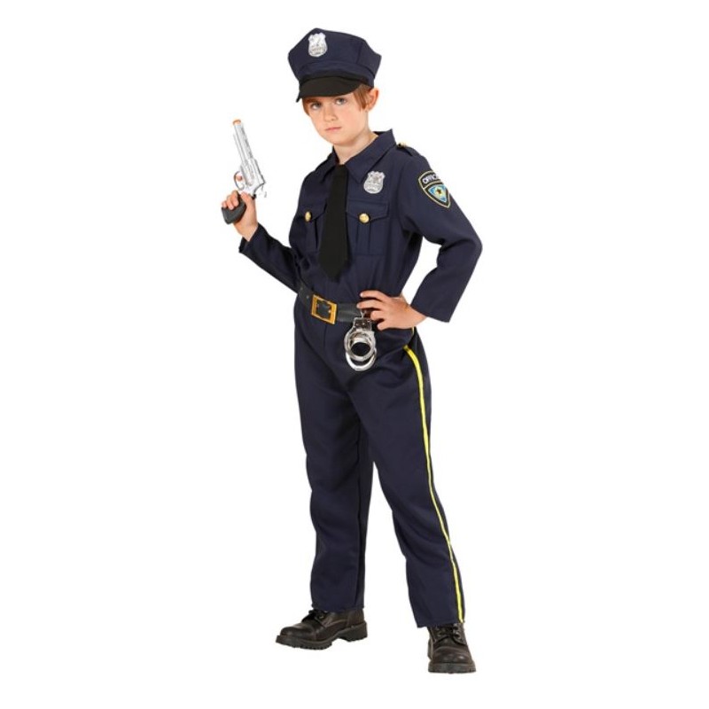 Disfraz policía niño