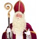 PELUCA SANTA CLAUS/ST.NICOLÁS CON BARBA