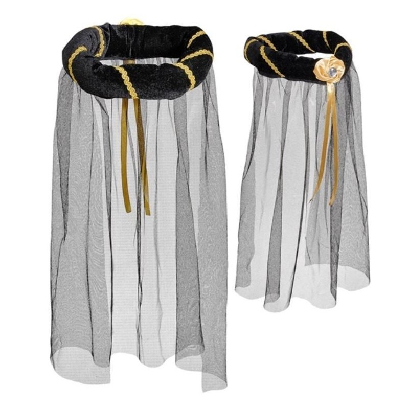 TOCADO MEDIEVAL CON VELO