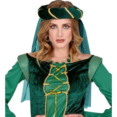 TOCADO MEDIEVAL CON VELO