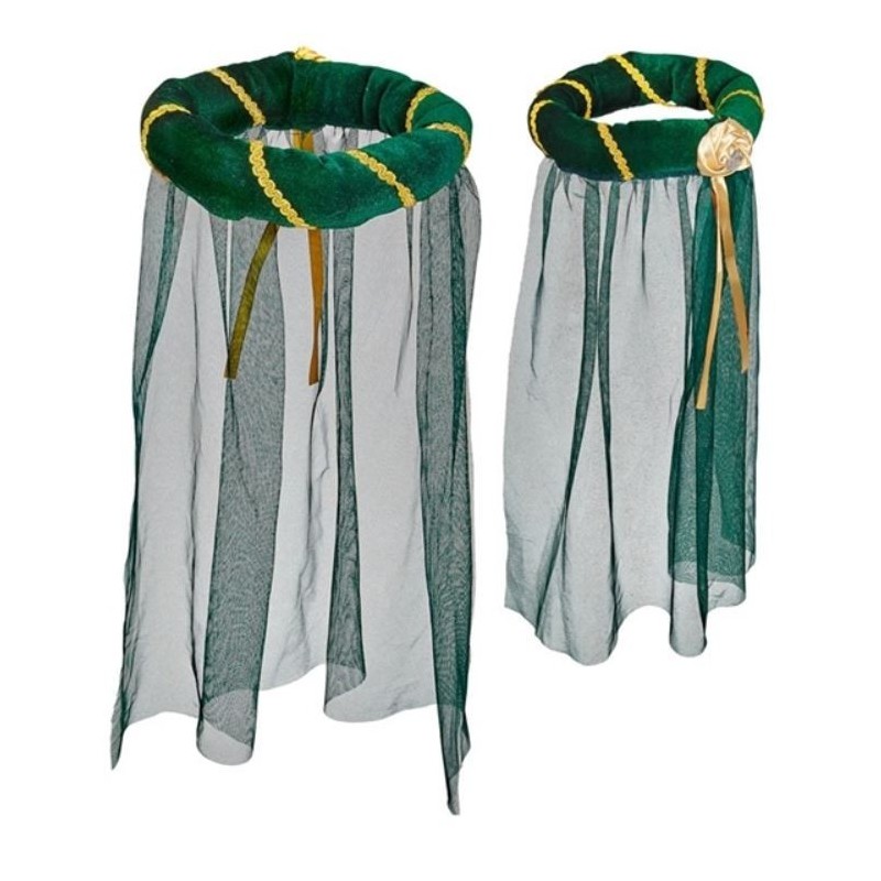 TOCADO MEDIEVAL CON VELO