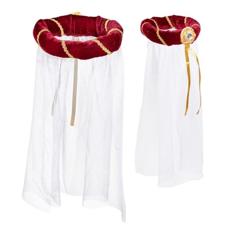 TOCADO MEDIEVAL CON VELO