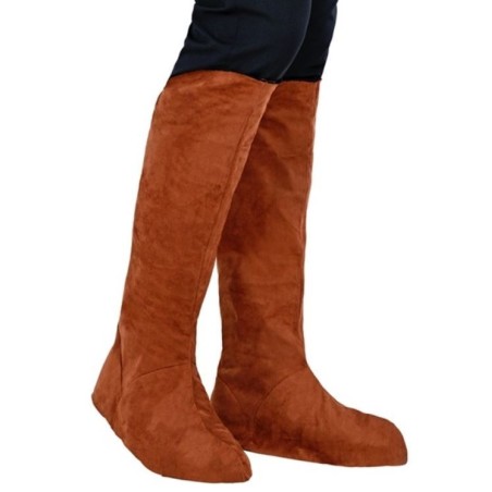 CUBREBOTAS DE TELA  MARRÓN