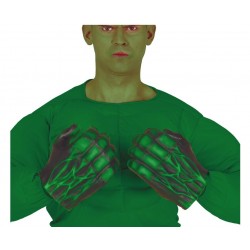 GUANTES MONSTRUO VERDE LÁTEX