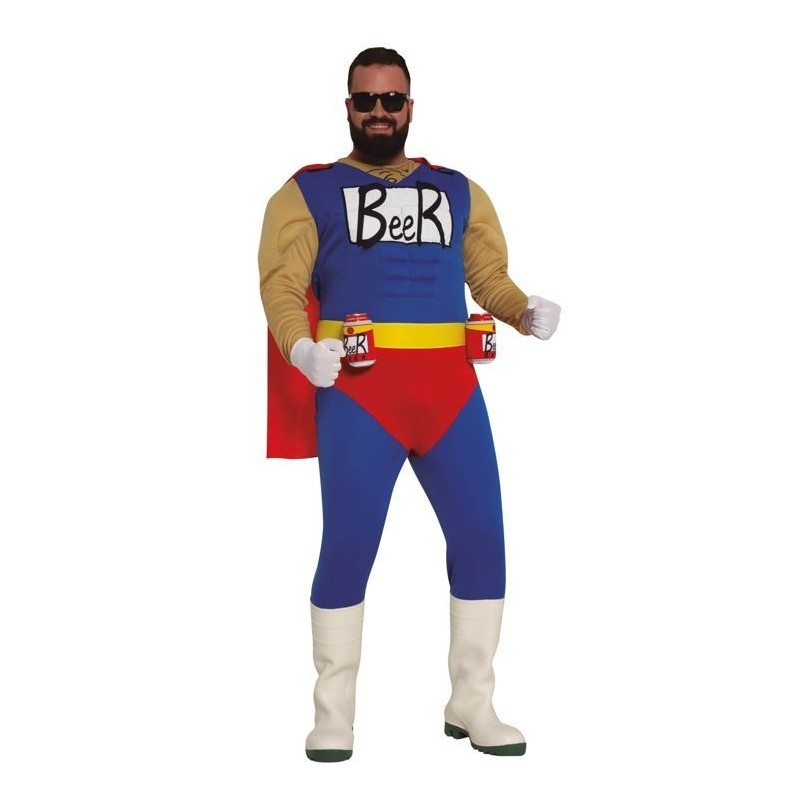 DISFRAZ DE BEERMAN DUFFMAN ADULTO