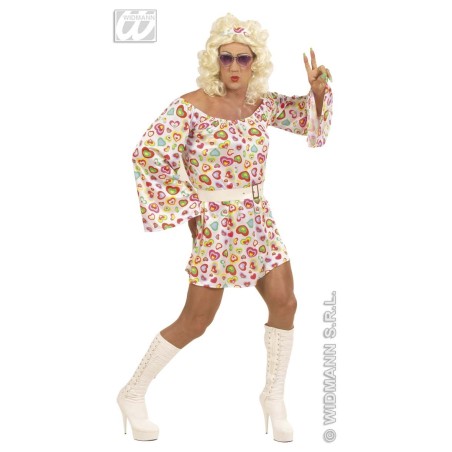 DISFRAZ DE LOS AÑOS 70 DRAG QUEEN ADULTO 