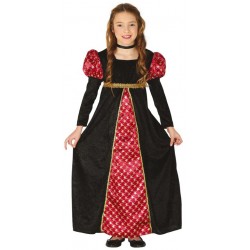 DISFRAZ DAMA MEDIEVAL INFANTIL