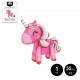 GLOBO FOIL UNICORNIO 3D