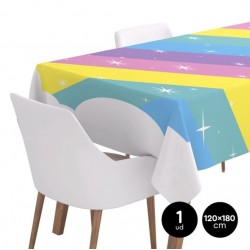 MANTEL IMPERMEABLE COLORES PASTEL