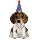 GLOBO FOIL PERRITO HAPPY BIRTHDAY