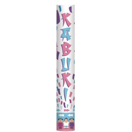 CAÑÓN DE CONFETI PAPEL  30 CM