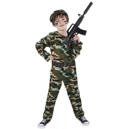 DISFRAZ DE COMBAT SOLDIER INFANTIL