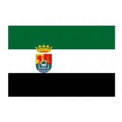 BANDERA DE TELA PARA EXTERIOR EXTREMADURA 150X100